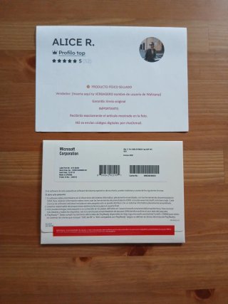 Pacchetto Windows 11 pro CD 64 bit spagnolo
