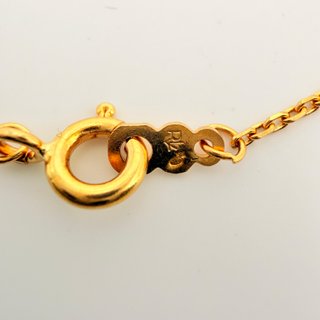 Cadena Forzada de oro de 18k, 3.02 g, 46 cm.