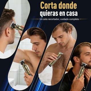 Máquina Cortapelo Hombre Profesional Oro