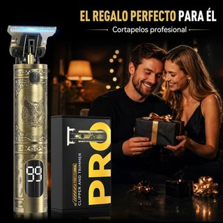 Máquina Cortapelo Hombre Profesional Oro