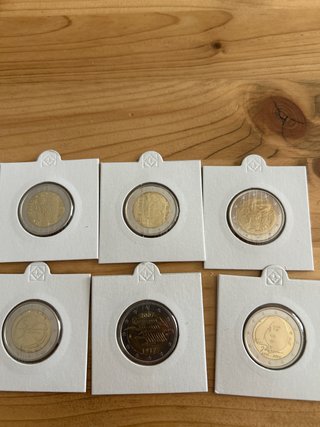 Lote 6 monedas Finlandia sin circular
