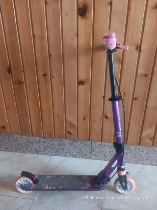 Patinete Oxelo MID 5 Plegable Morado