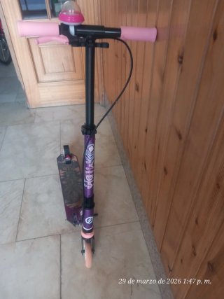 Patinete Oxelo MID 5 Plegable Morado