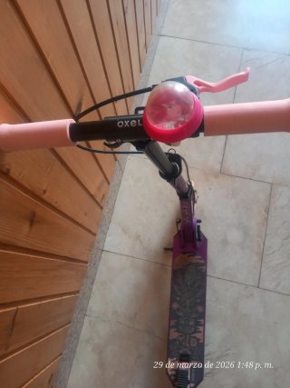 Patinete Oxelo MID 5 Plegable Morado
