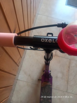 Patinete Oxelo MID 5 Plegable Morado