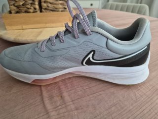 Zapatillas golf Nike grises y rosas