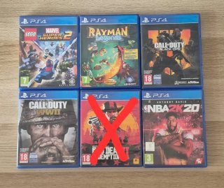 Pack 5 Juegos PS4