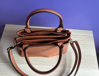Bolso Prüne Cuero Marrón