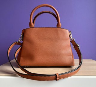 Bolso Prüne Cuero Marrón