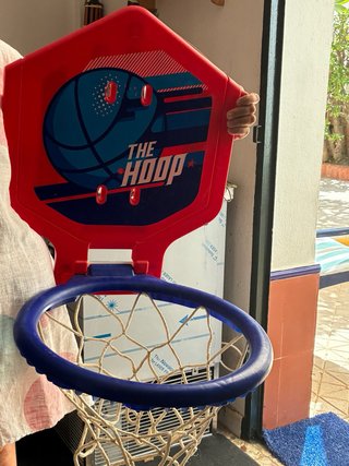 Canasta de baloncesto infantil
