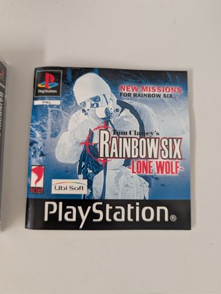 Rainbow Six Lone Wolf PlayStation PS1