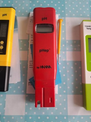 Diferentes medidores de PH