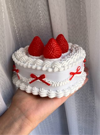 Joyero Tarta Fresas y Nata