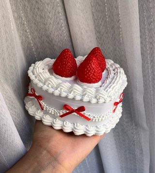 Joyero Tarta Fresas y Nata