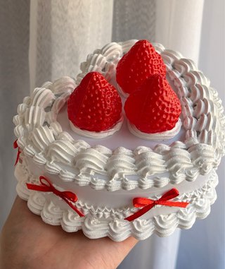 Joyero Tarta Fresas y Nata
