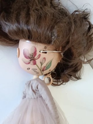 Blythe Ooak capelli mohair reroot