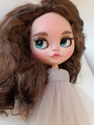 Blythe Ooak capelli mohair reroot