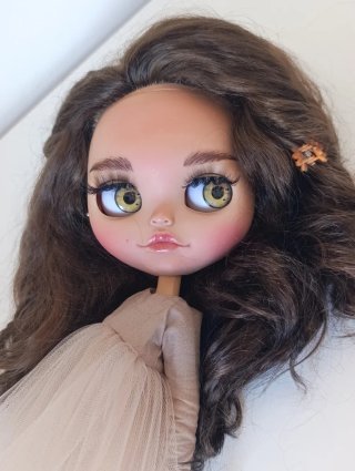 Blythe Ooak capelli mohair reroot