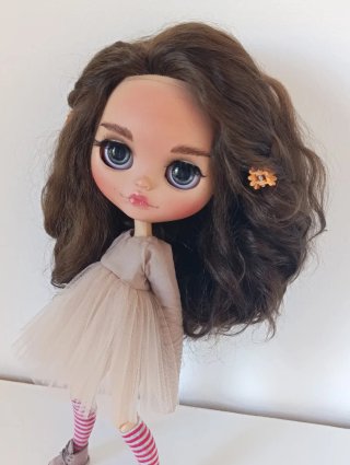 Blythe Ooak capelli mohair reroot
