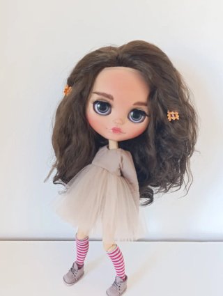 Blythe Ooak capelli mohair reroot