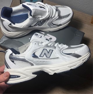 Zapatillas New Balance 530 Plata/Blanco