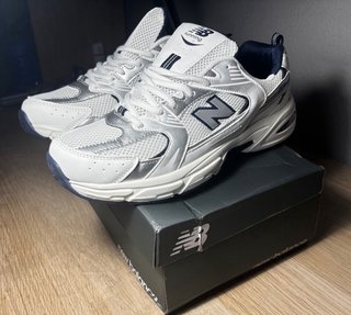Zapatillas New Balance 530 Plata/Blanco