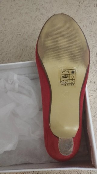 Zapatos de tacón Bello rojos talla 37