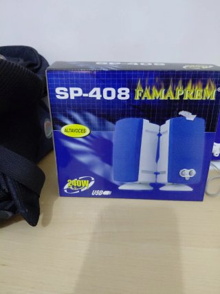 Altavoces PC Azules