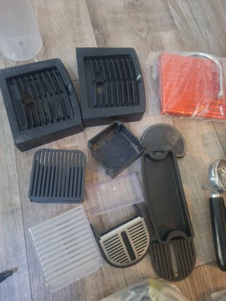 Portafiltros y piezas para cafetera