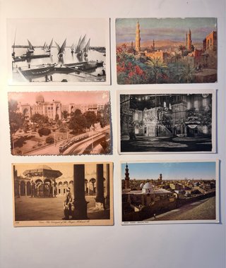35 Postales Antiguas Egipto