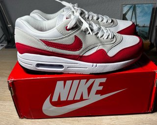 Nike Air Max 1 Rojas y Blancas