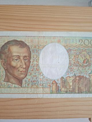 Billete 200 Francos Franceses 1989