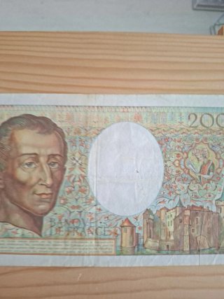 Billete 200 Francos Franceses 1989