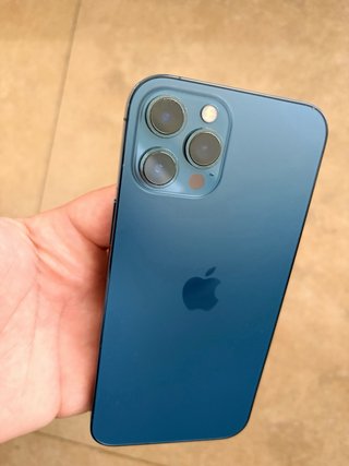 iPhone 12 Pro Max Azul Oscuro 256GB  Bateria 86%