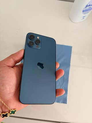 iPhone 12 Pro Max Azul Oscuro 256GB  Bateria 86%