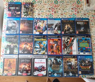 Lote Juegos PS2, PS4, Switch