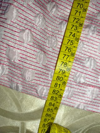 Abito corto PINKO rosa e argento - Taglia 42