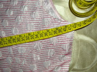 Abito corto PINKO rosa e argento - Taglia 42