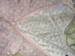 Abito corto PINKO rosa e argento - Taglia 42
