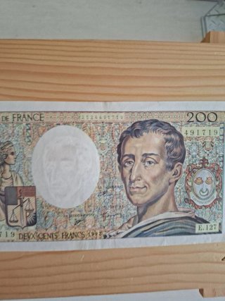 Billete 200 Francos Franceses 1992