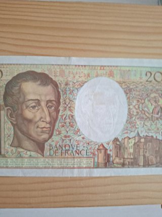 Billete 200 Francos Franceses 1992