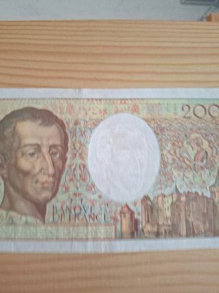 Billete 200 Francos Franceses 1992