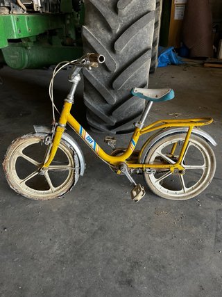 Bicicleta infantil BH amarilla