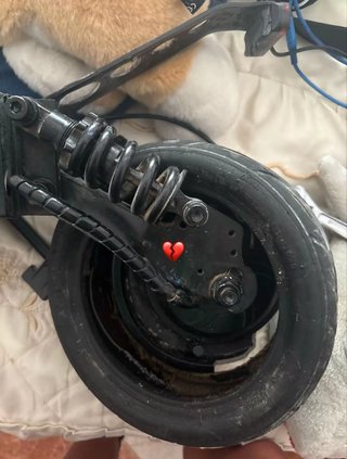 Smartgyro con aro de motor partido