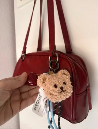 Bolso bowling burdeos