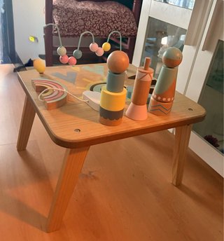 Mesa de actividades madera Vertbaudet