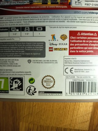 LEGO Los Indestructibles Nintendo Switch