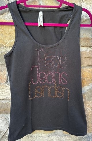 Camiseta Pepe Jeans Negra Talla M