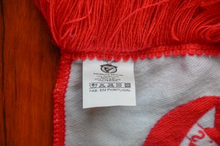Cachecol SL Benfica Vermelho