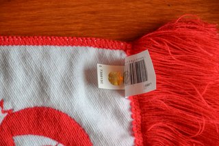 Cachecol SL Benfica Vermelho